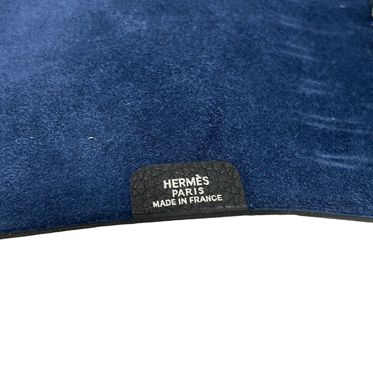 Hermes Notebook Ulysse PM Blue Indigo Silver Agenda — view 4