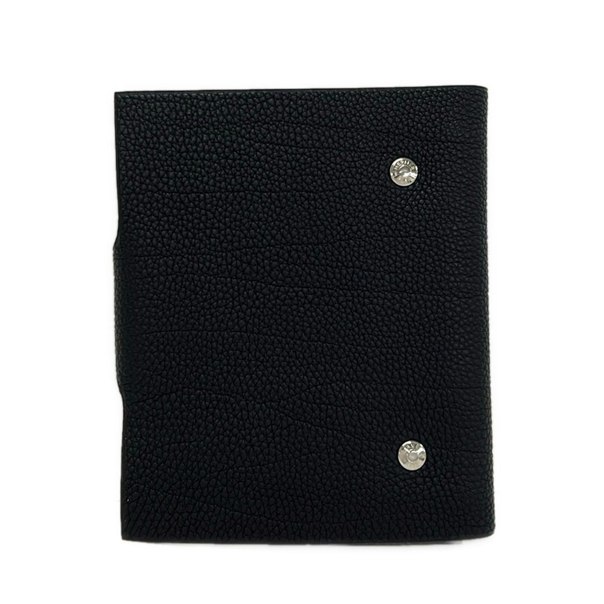 Hermes Notebook Ulysse PM Blue Indigo Silver Agenda — view 2