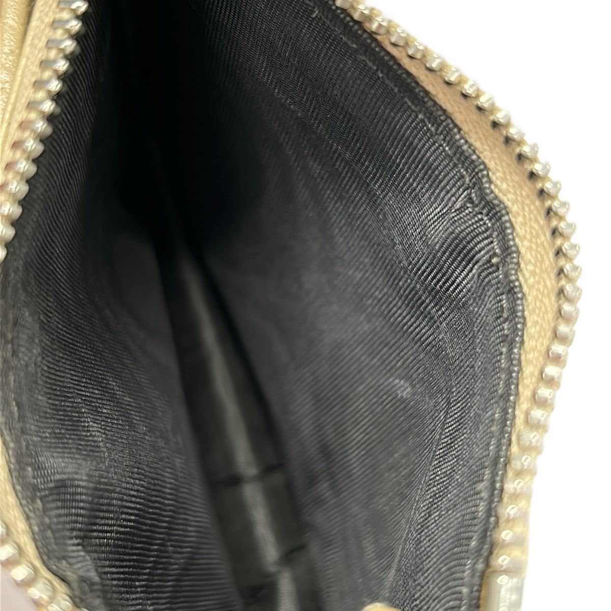 Gucci Coin Case Off the Grid Dark Gray Beige with Pass Leather — view 3