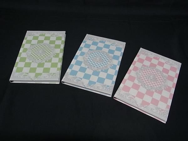 Versace Medusa Note Book Memo Paper Stationery 3 Piece Set Multicolor — view 2