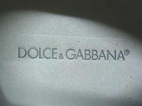Dolce & Gabbana Leather Suede 8) Shoes Black — view 5