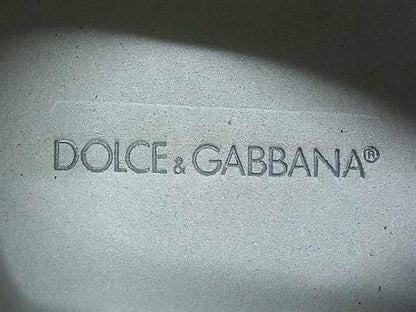 Dolce & Gabbana Leather Suede 8) Shoes Black — view 5