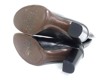 Louis Vuitton Long Boots 38.5 Shoes Black — view 4