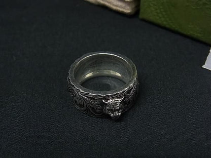 Gucci Garden Silver Ring