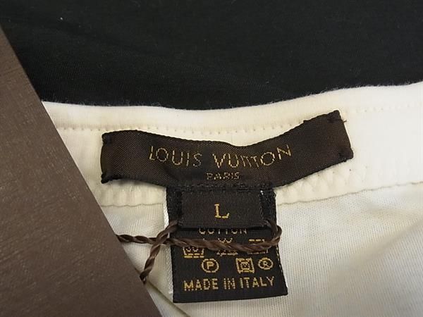 Louis Vuitton Cotton Ribbon Sleeveless Top L Light Beige — view 5