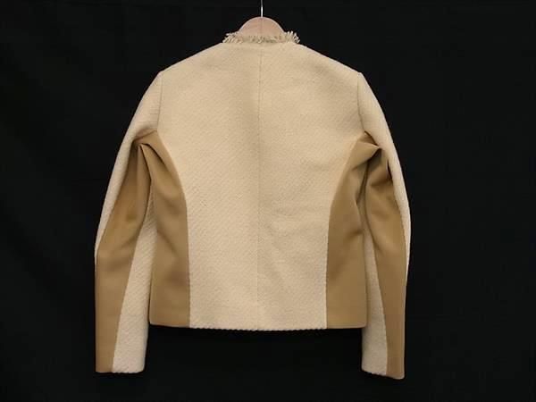 Louis Vuitton Wool Mohair Nylon 36 Ivory Jacket — view 2