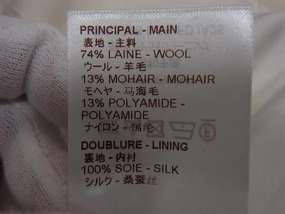 Louis Vuitton Wool Mohair Nylon 36 Ivory Jacket — view 3