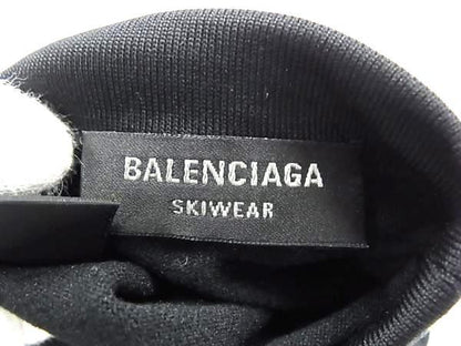 Balenciaga Nylon Ski S Black Gloves — view 3