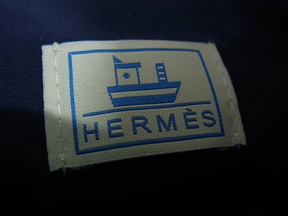 Hermes Petit Chartier Canvas Shoulder Bag White — view 6