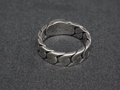 Gucci Interlocking Ring Silver Green — view 2