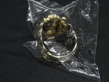 Gucci Unopened Lion Head Gold Ring — view 2