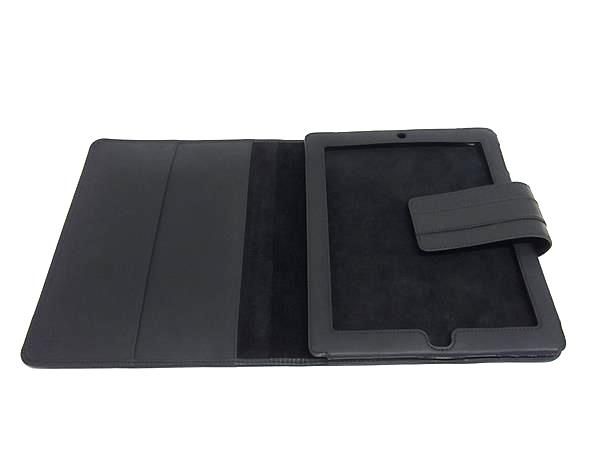 Gucci Guccissima Sherry Line Leather iPad Case Tablet Black — view 3