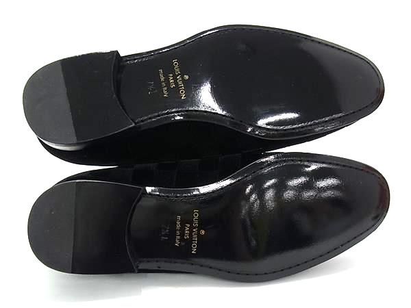 Louis Vuitton Damier Auteuil Line 7.5 Shoes Black — view 4