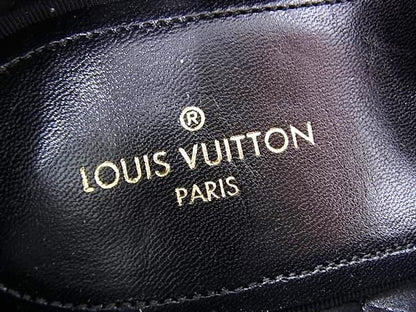 Louis Vuitton Damier Auteuil Line 7.5 Shoes Black — view 5