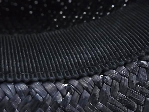 Gucci Straw Folded Hat L Navy — view 6
