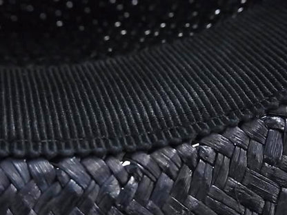 Gucci Straw Folded Hat L Navy — view 6