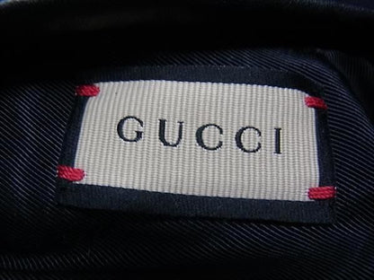 Gucci GG Marmont Wool Nylon Beret M 57 cm Orange — view 5