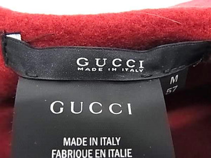 Gucci Wool Beret M Red — view 6
