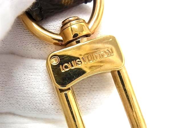 Louis Vuitton Monogram Bag Shoulder Strap Belt Crossbody Brown — view 4