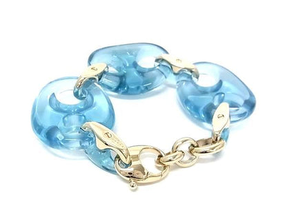 Gucci Marina Chain Bracelet Clear Blue — view 2