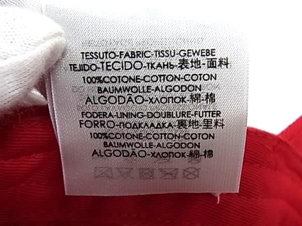 Balenciaga Cotton 100% Baseball Cap L 58 Red — view 4