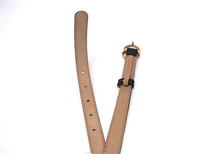 Gucci GG Marmont Leather Gold 80 32 Black Belt — view 3