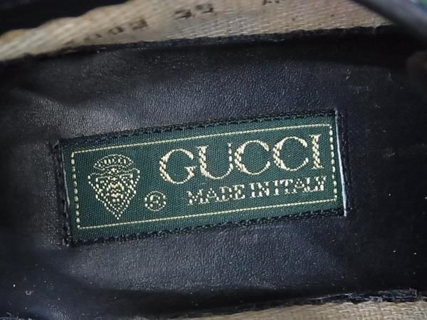 Gucci Flora Canvas Leather 35 Shoes Ivory — view 6