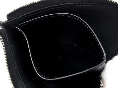 Dior CD Diamond L-shaped Zipper Wallet Black — view 4