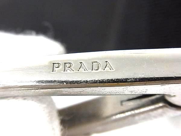 Prada Nylon Canvas Back Shoulder Strap Belt Crossbody Black — view 4