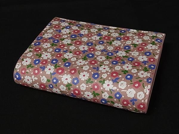 Miu Miu Leather Flower Bifold Wallet Billfold Coin Purse Pink Multicolor — view 2