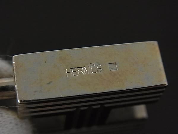 Hermes Logo First Step of the New Century Limited Cadena Padlock Charm Silver — view 3