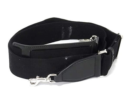 Gucci Canvas Bag Shoulder Strap Belt Crossbody Black