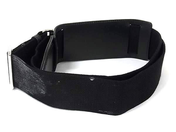 Gucci Canvas Bag Shoulder Strap Belt Crossbody Black — view 2
