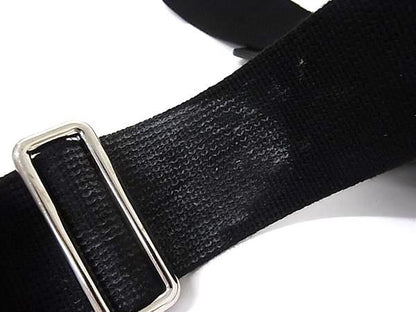 Gucci Canvas Bag Shoulder Strap Belt Crossbody Black — view 5