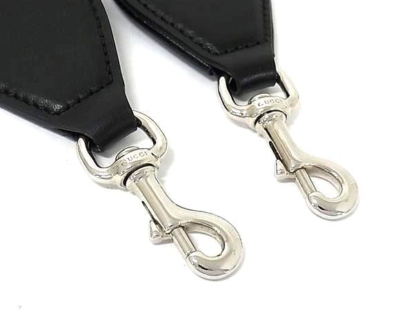 Gucci Canvas Bag Shoulder Strap Belt Crossbody Black — view 3