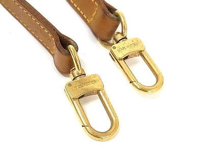 Louis Vuitton Bag Shoulder Strap Brown — view 3
