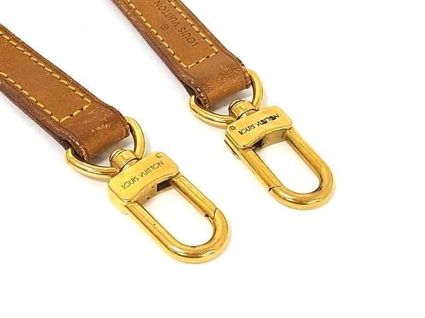 Louis Vuitton Bag Shoulder Strap Belt Crossbody Brown — view 3
