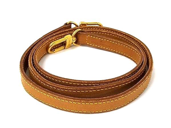 Louis Vuitton Bag Shoulder Strap Belt Crossbody Brown — view 2