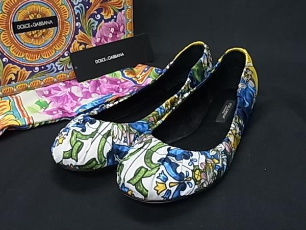Dolce & Gabbana Nylon Ballet Shoes 37 Multicolor