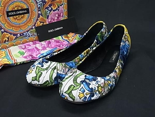 Dolce & Gabbana Nylon Ballet Shoes 37 Multicolor