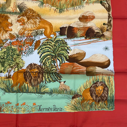 Hermes Carre 90 Nuba Mountain Scarf Silk 100% — view 2