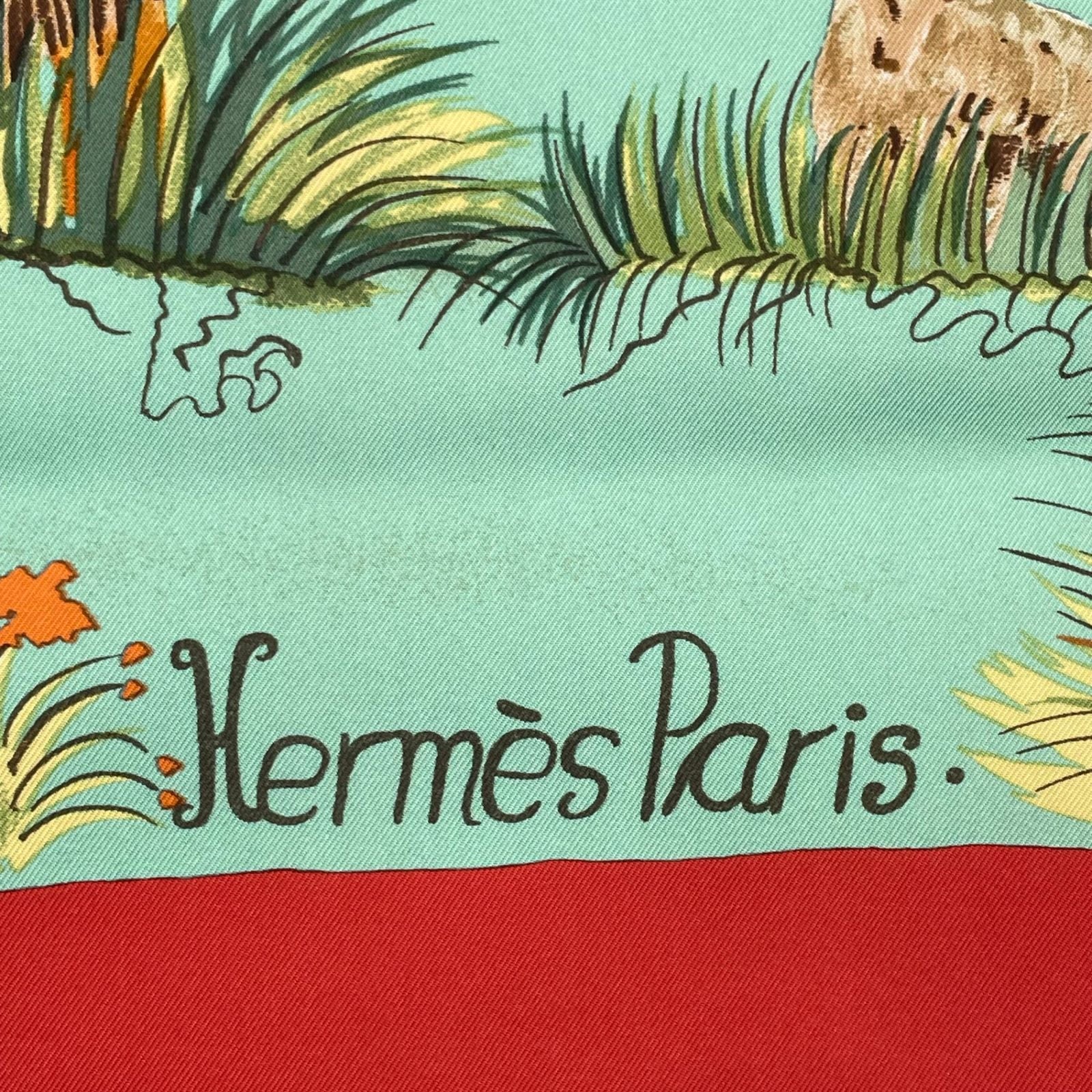 Hermes Carre 90 Nuba Mountain Scarf Silk 100% — view 6