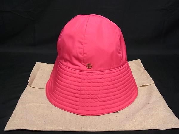 Gucci GG Marmont Polyester Bucket Hat S Pink