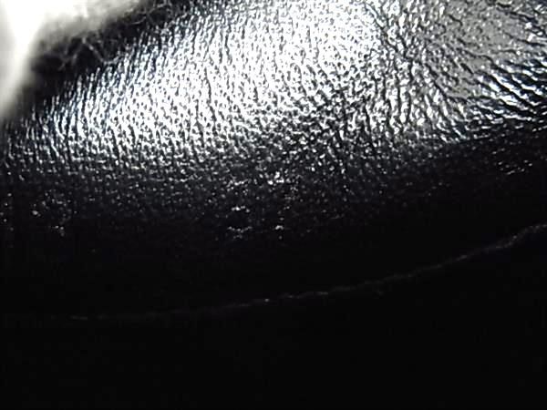 Chanel CC Logo Leather Sneakers Black — view 5