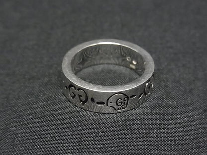 Gucci Ghost Skull Silver Ring