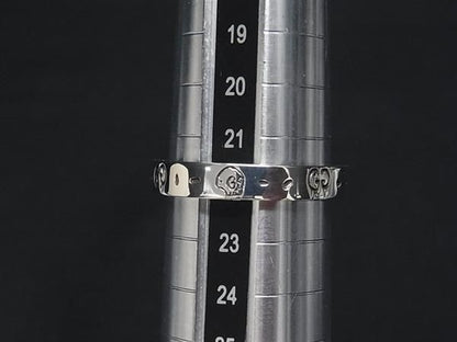 Gucci Ghost Skull Silver Ring — view 3