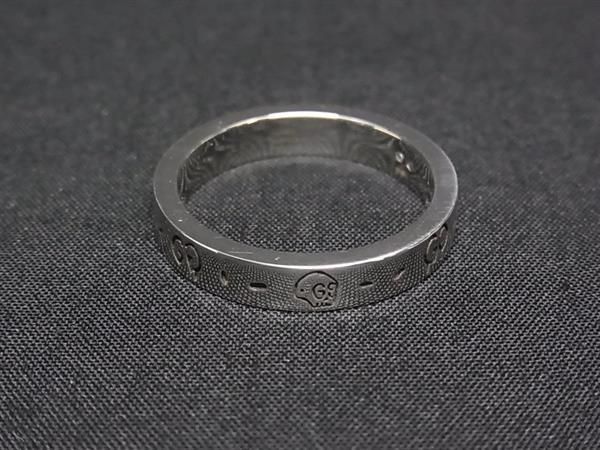 Gucci Ghost Skull Silver Ring