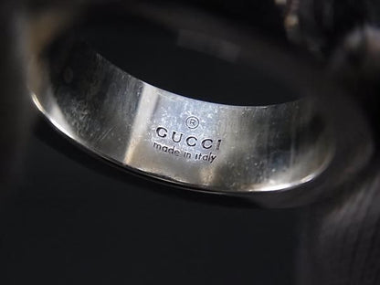 Gucci GG & Bee Silver Ring — view 4