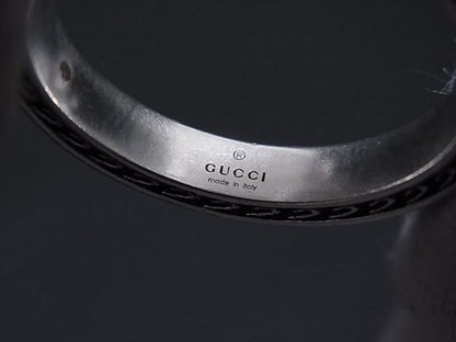 Gucci Interlocking Black Ring — view 4