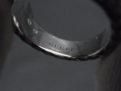 Gucci Interlocking Arabesque Silver Ring — view 4